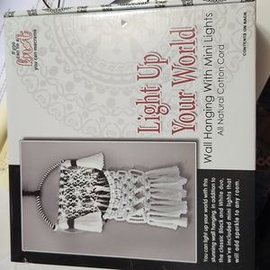 Light up Macrame set New in Box